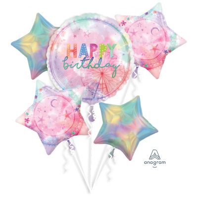 Girl - chella Birthday Bouquet - UpUpNAwayBalloons