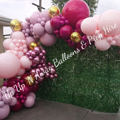 Greenery Wall Backdrop for Hire (2 styles to choose from) - UpUpNAwayBalloons