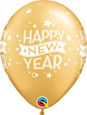 Happy New Year Latex Bouquet - UpUpNAwayBalloons