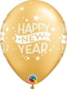 Happy New Year Latex Bouquet - UpUpNAwayBalloons