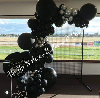Mesh Screen Backdrops for Hire (4 styles to choose from) - UpUpNAwayBalloons