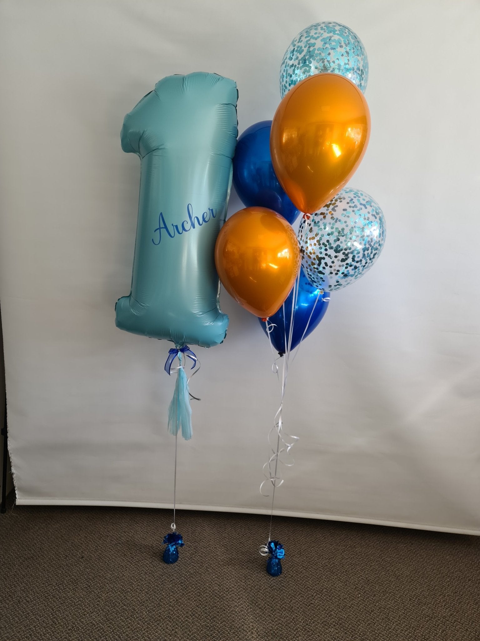 Personalised 1st Birthday Celebration Package 3 - UpUpNAwayBalloons