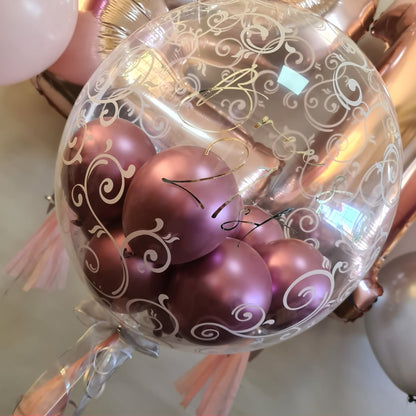 Personalised Bubble Balloons - UpUpNAwayBalloons