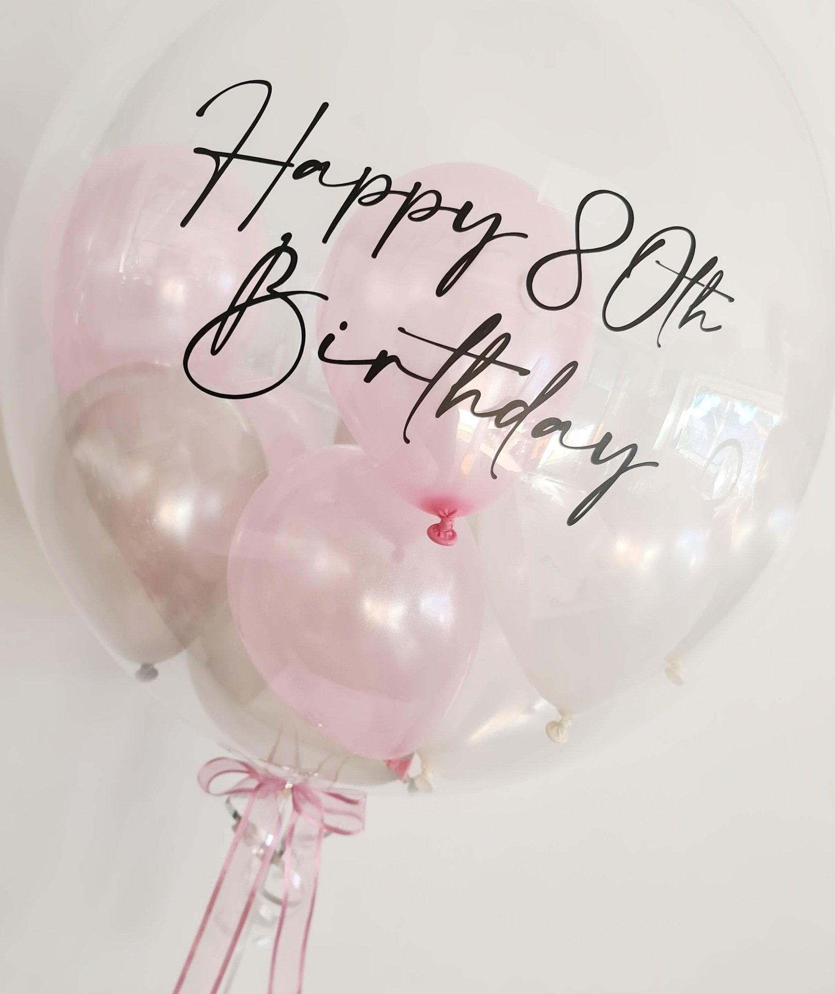 Personalised Bubble Balloons - UpUpNAwayBalloons