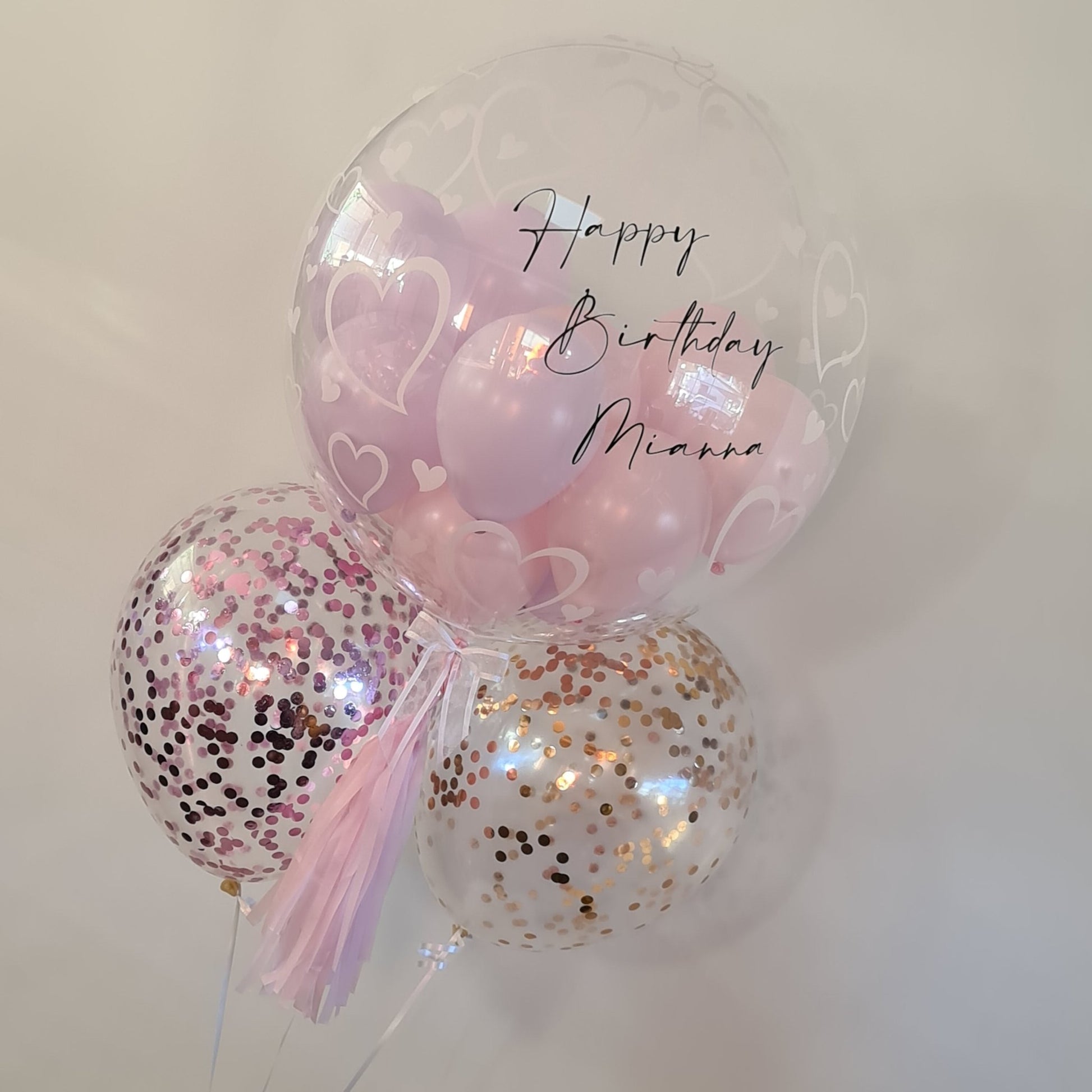 Personalised Bubble Balloons - UpUpNAwayBalloons