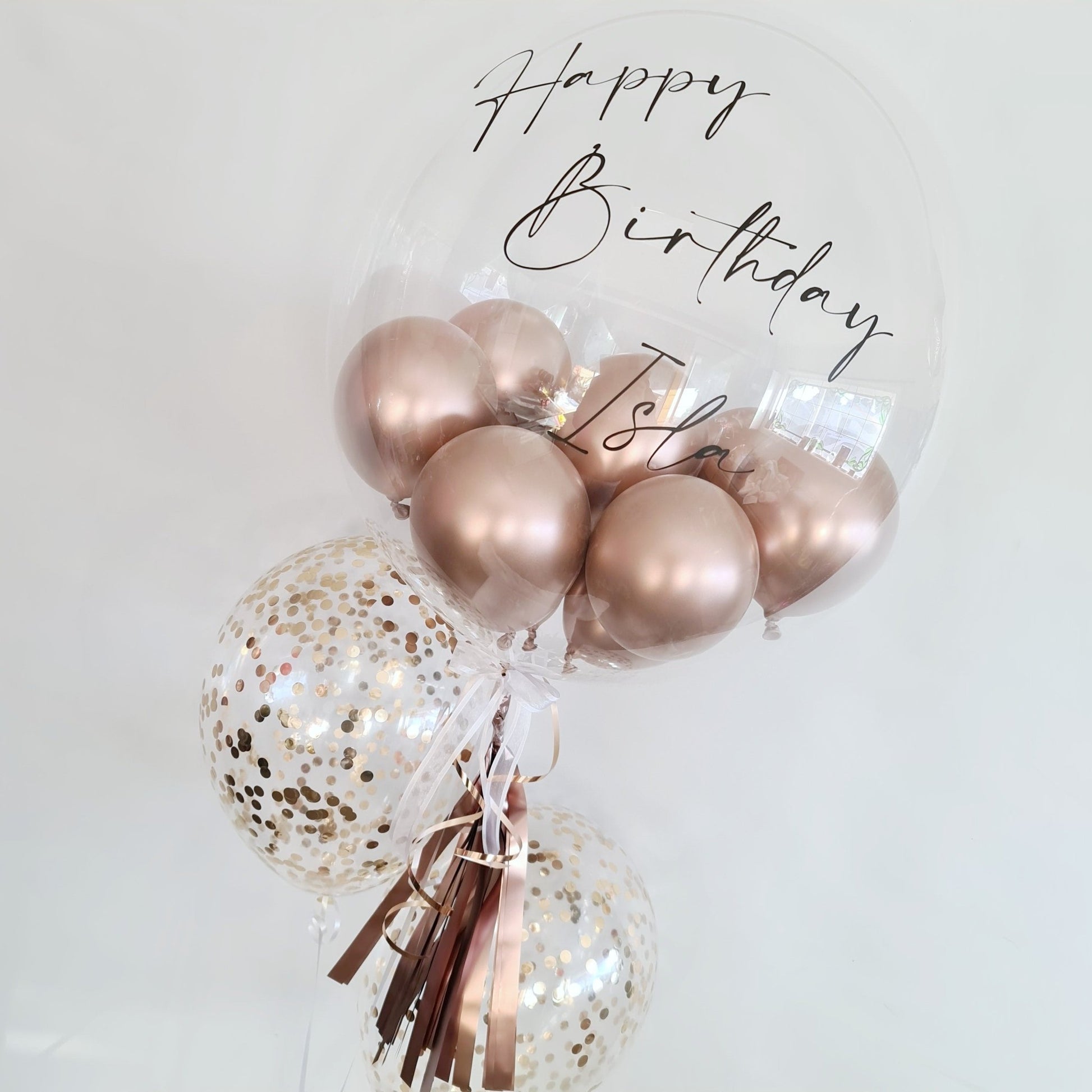 Personalised Bubble Balloons - UpUpNAwayBalloons