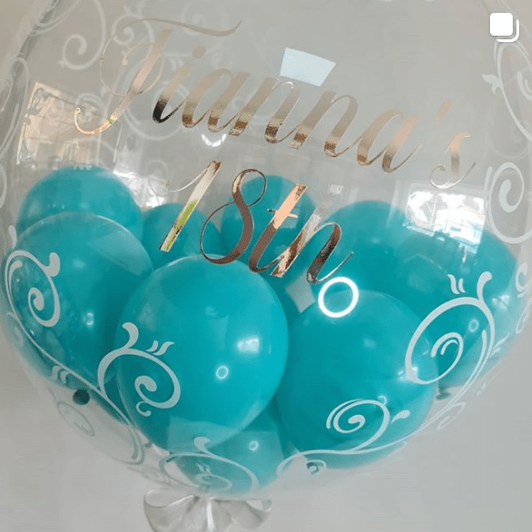 Personalised Bubble Balloons - UpUpNAwayBalloons
