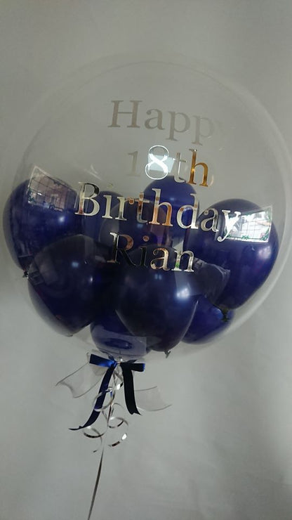 Personalised Bubble Balloons - UpUpNAwayBalloons