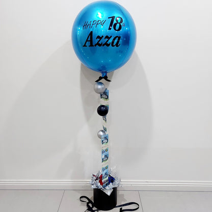 Personalised Money Money Money Balloon - UpUpNAwayBalloons