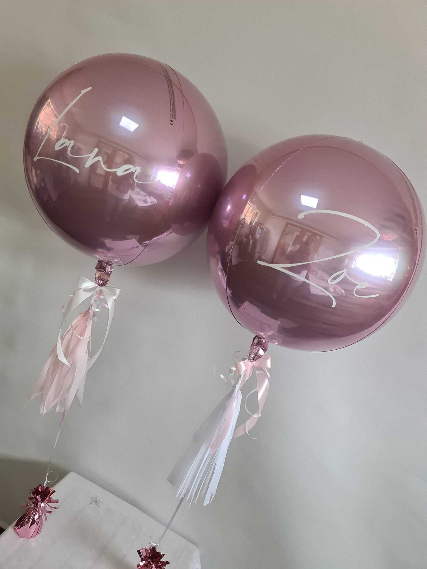 Personalised Orbz - UpUpNAwayBalloons