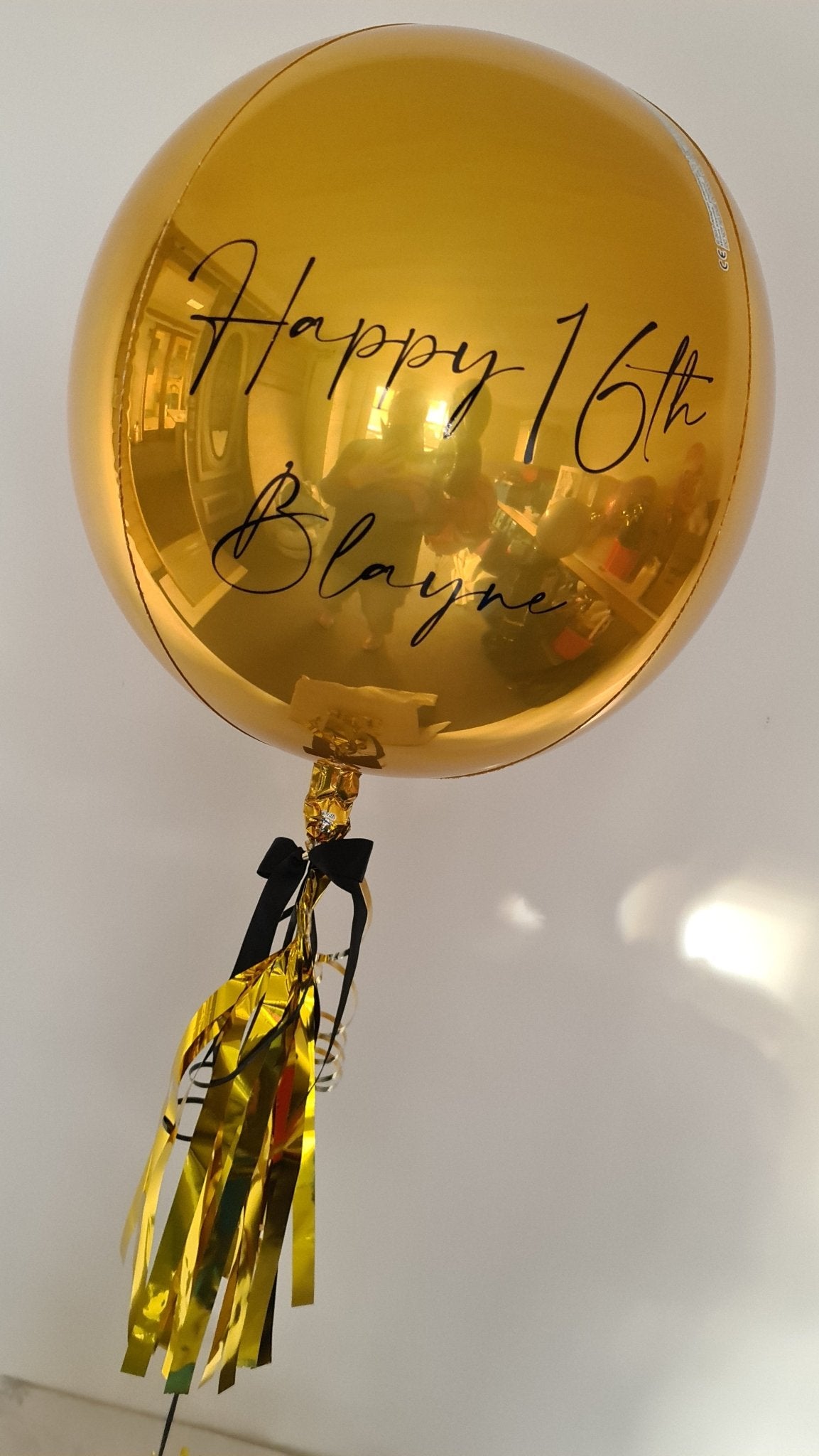 Personalised Orbz - UpUpNAwayBalloons
