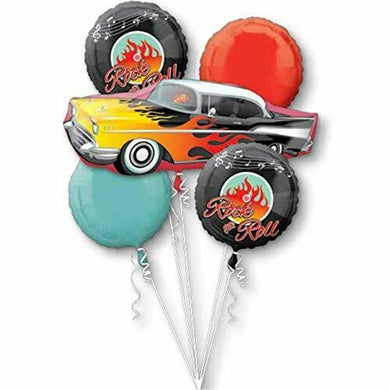 rock & roll hot rod birthday bouquet