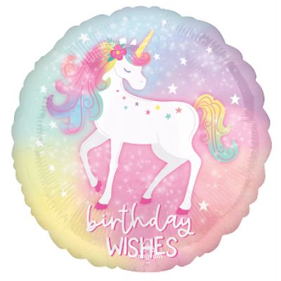 Unicorn Birthday Wishes - UpUpNAwayBalloons