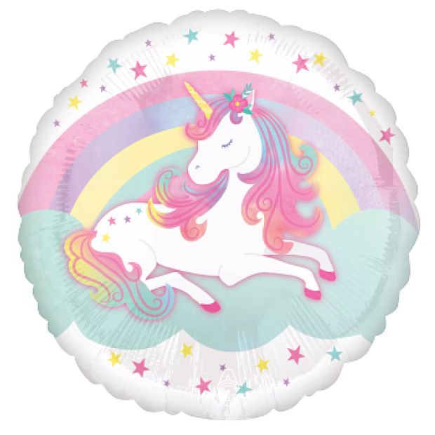 Unicorn Laying Down - UpUpNAwayBalloons