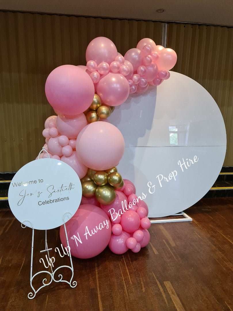 Year 2015 to 2020 Organic Balloon Garlands (click on photo to view) - UpUpNAwayBalloons