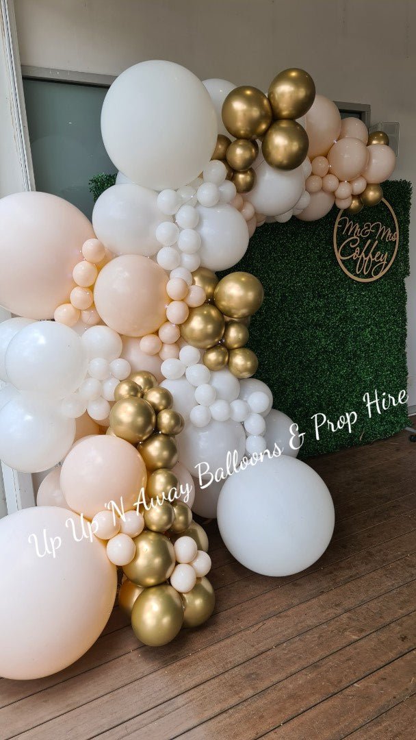 Year 2015 to 2020 Organic Balloon Garlands (click on photo to view) - UpUpNAwayBalloons