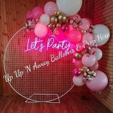 Year 2015 to 2020 Organic Balloon Garlands (click on photo to view) - UpUpNAwayBalloons