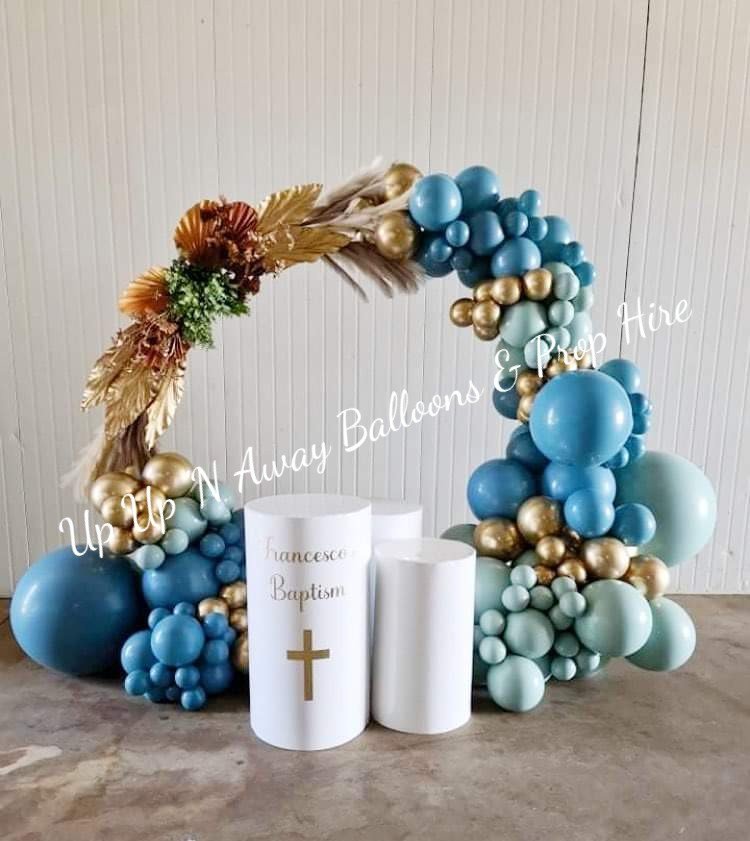 Year 2015 to 2020 Organic Balloon Garlands (click on photo to view) - UpUpNAwayBalloons