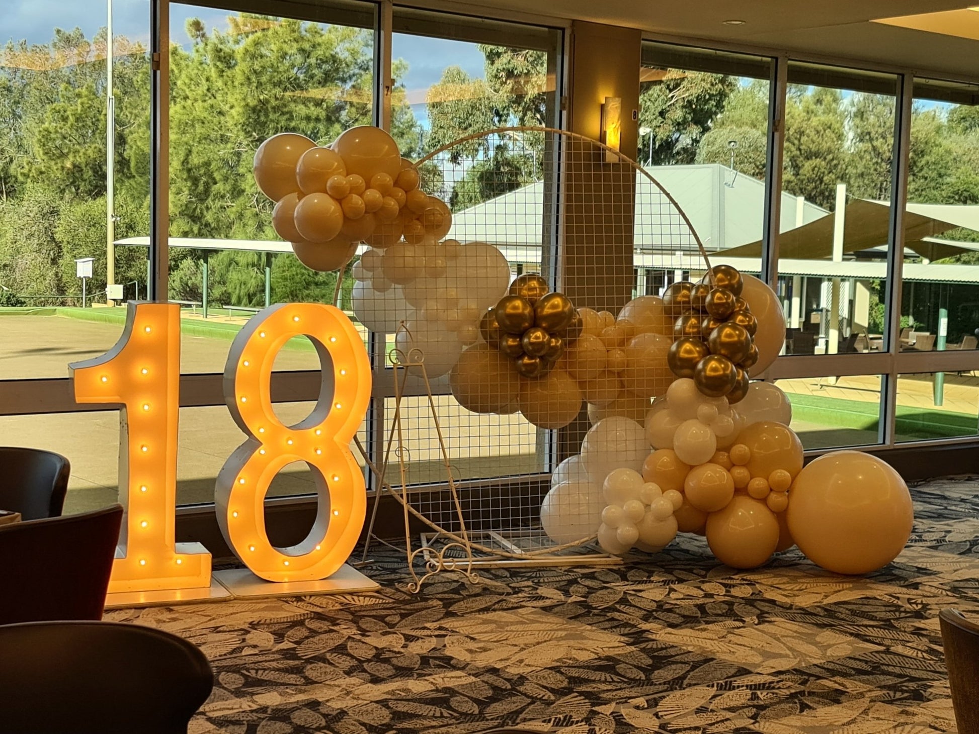 Year 2015 to 2020 Organic Balloon Garlands (click on photo to view) - UpUpNAwayBalloons