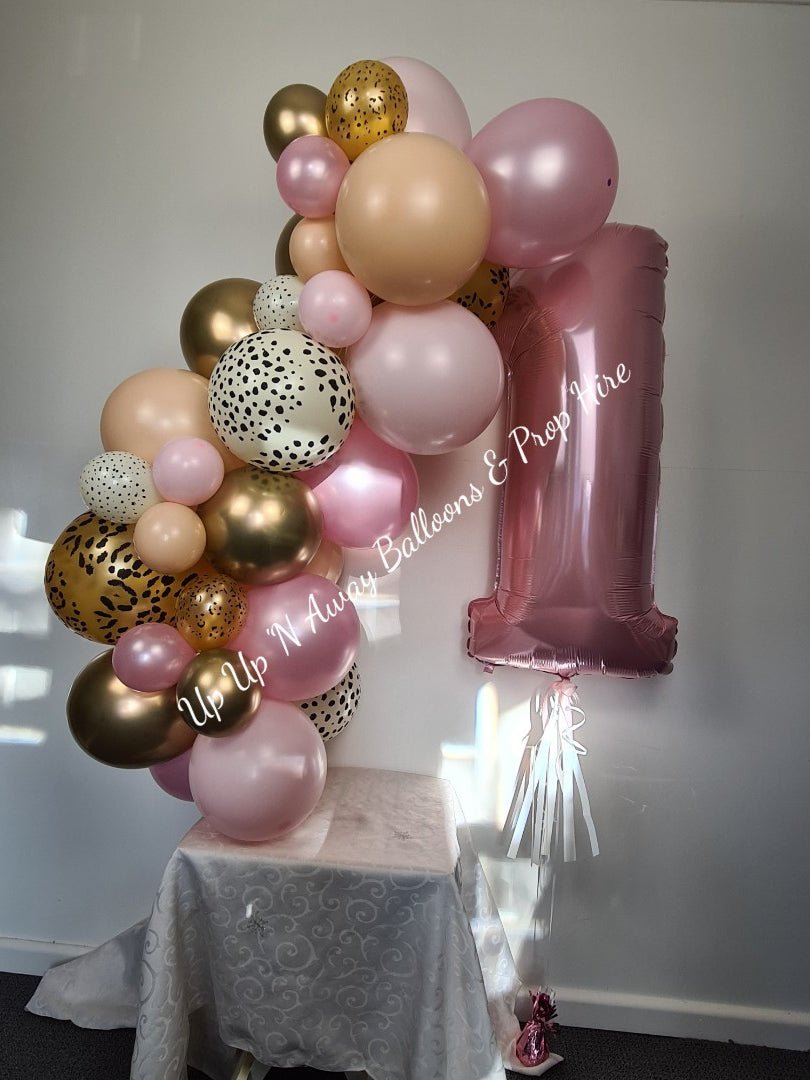 Year 2015 to 2020 Organic Balloon Garlands (click on photo to view) - UpUpNAwayBalloons