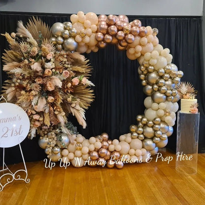 Year 2015 to 2020 Organic Balloon Garlands (click on photo to view) - UpUpNAwayBalloons