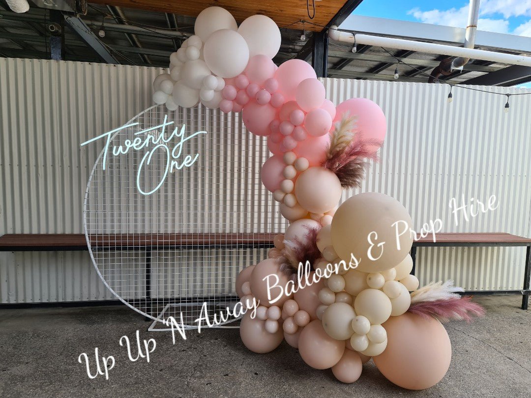 Year 2015 to 2020 Organic Balloon Garlands (click on photo to view) - UpUpNAwayBalloons