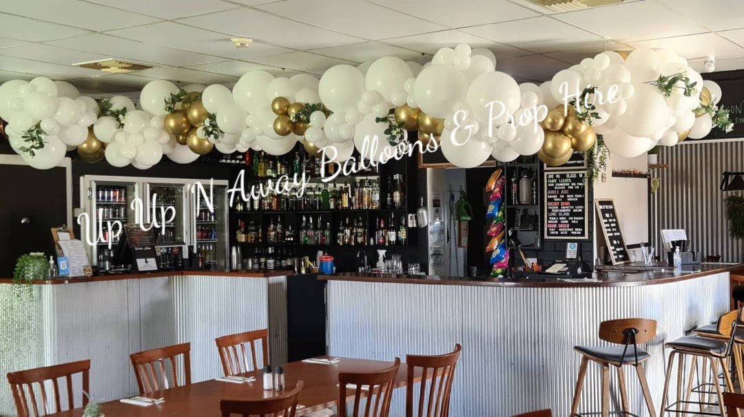 Year 2015 to 2020 Organic Balloon Garlands (click on photo to view) - UpUpNAwayBalloons