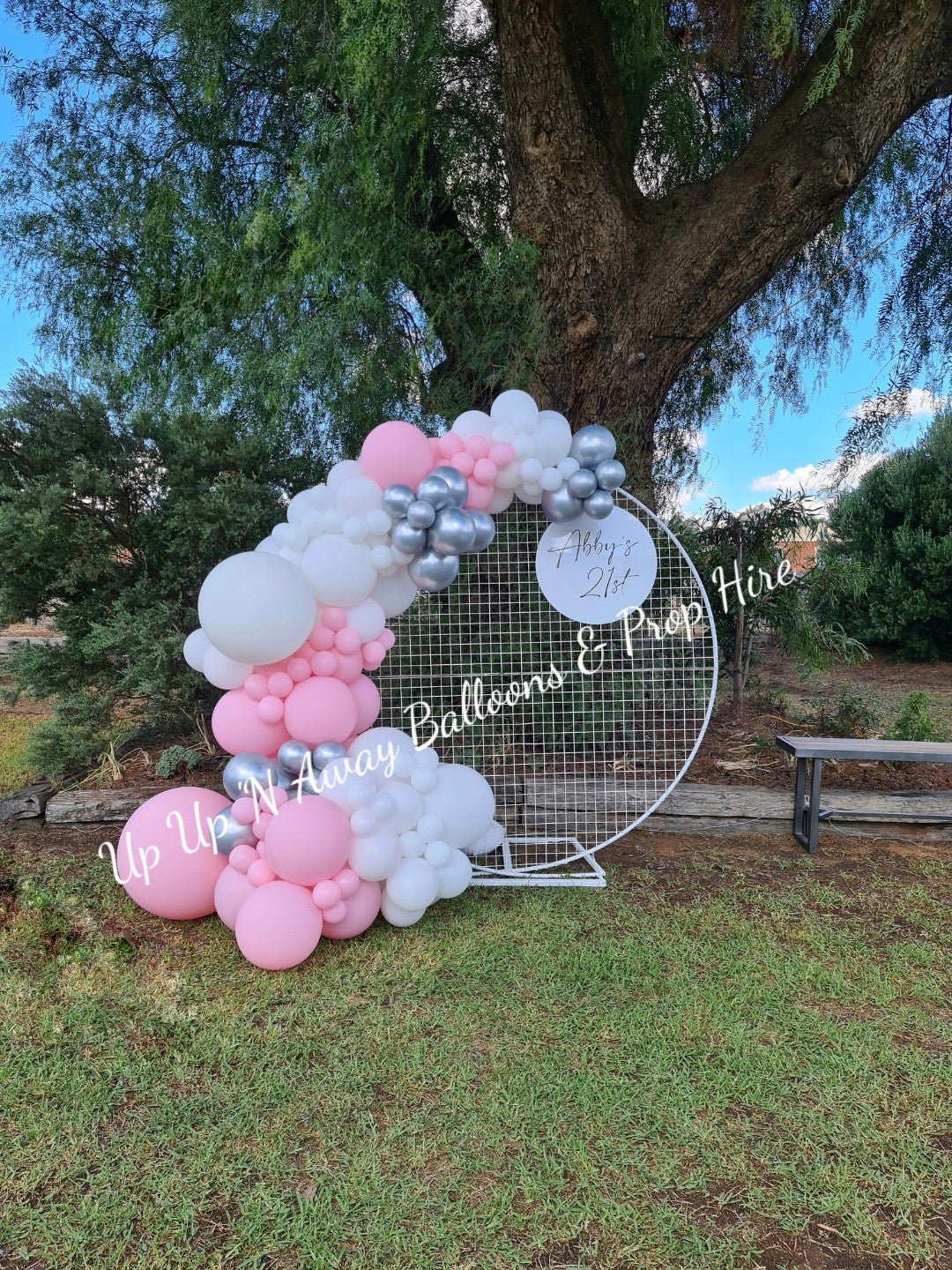 Year 2015 to 2020 Organic Balloon Garlands (click on photo to view) - UpUpNAwayBalloons