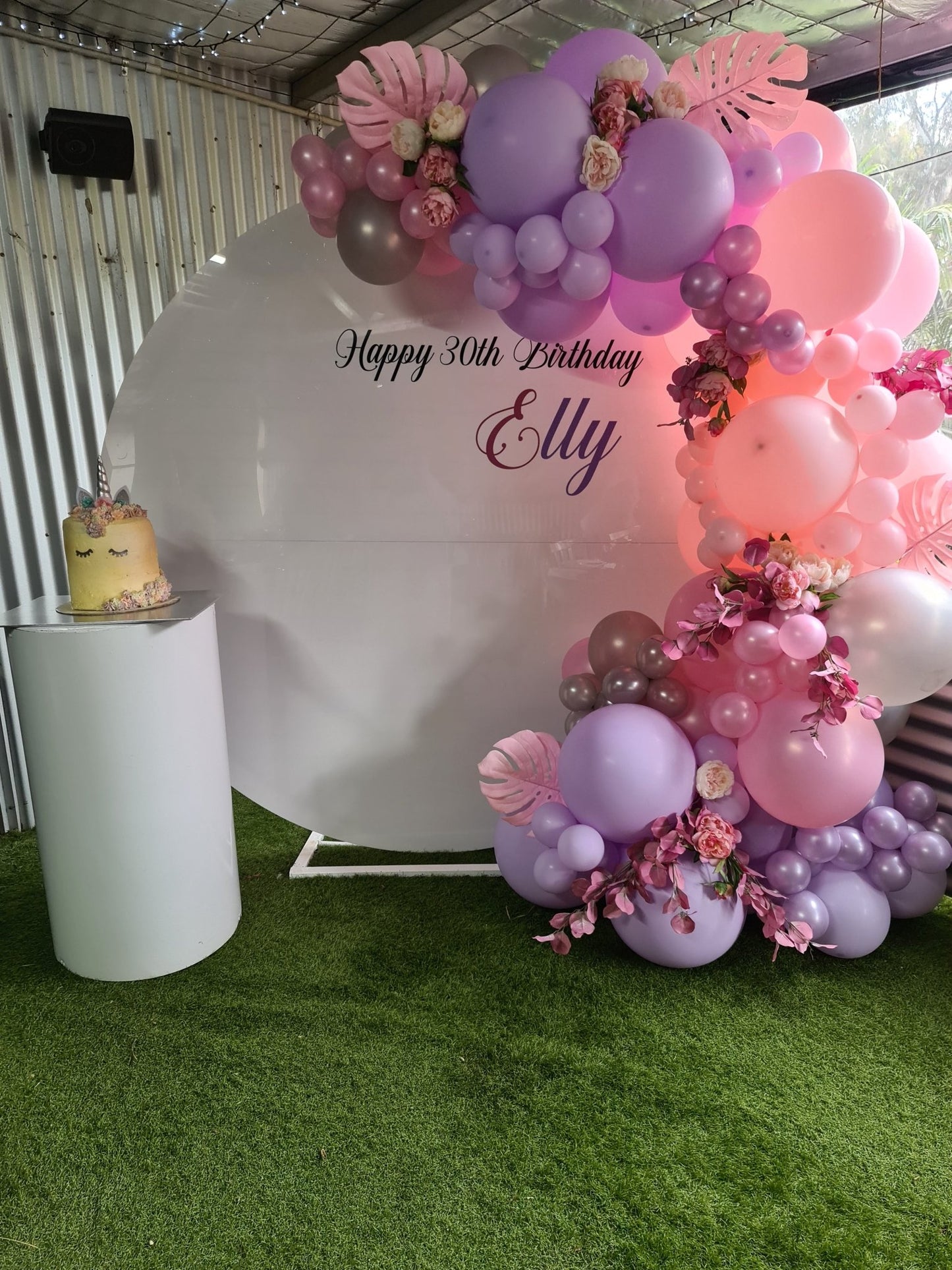 Year 2015 to 2020 Organic Balloon Garlands (click on photo to view) - UpUpNAwayBalloons