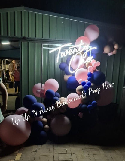 Year 2015 to 2020 Organic Balloon Garlands (click on photo to view) - UpUpNAwayBalloons